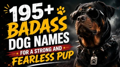 195+ badass dog names for a strong and fearless pup