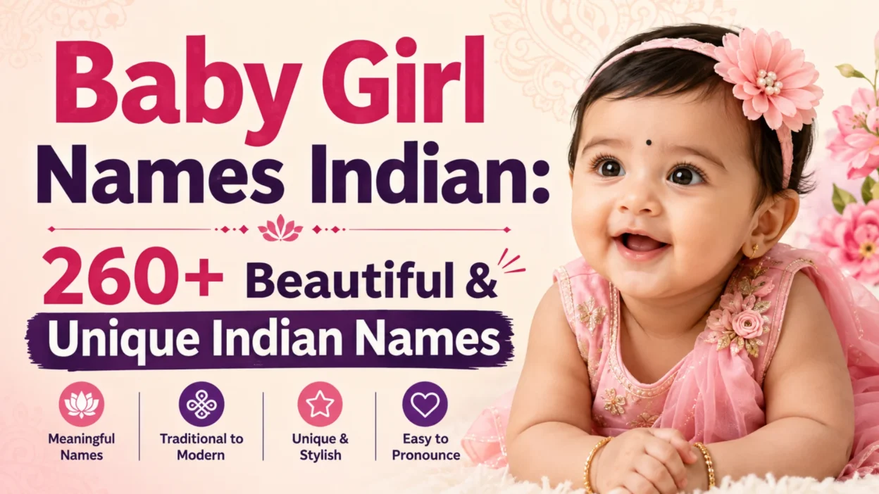 Baby girl names Indian 260+ beautiful and unique Indian names