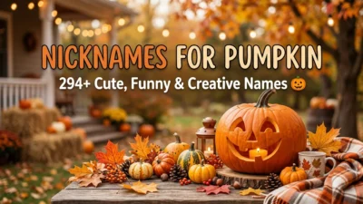 Nicknames for Pumpkin: 294+ Cute, Funny & Creative Names