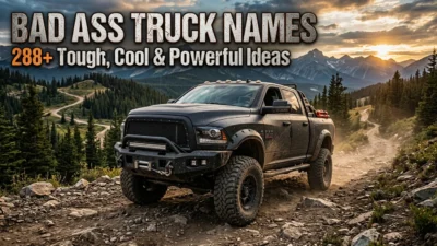 Bad Ass Truck Names: 288+ Tough, Cool & Powerful Ideas