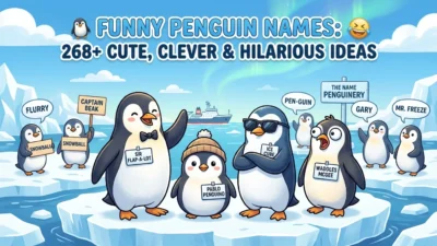 Funny Penguin Names: 268+ Cute, Clever & Hilarious Ideas