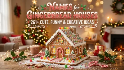 Names for Gingerbread Houses: 261+ Cute, Funny & Creative Ideas
