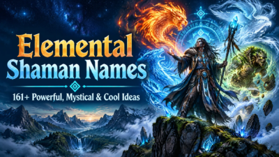 Elemental Shaman Names: 161+ Powerful, Mystical & Cool Ideas