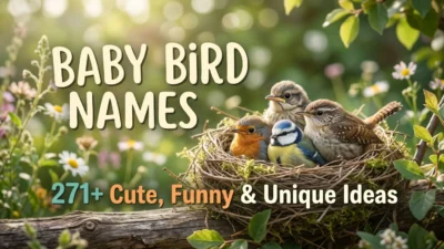 Baby Bird Names: 271+ Cute, Funny & Unique Ideas