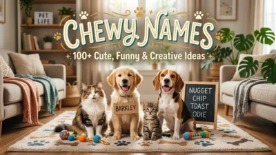 Chewy Names: 100+ Cute, Funny & Creative Ideas