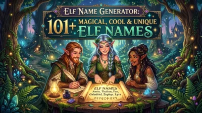 Elf Name Generator: 101+ Magical, Cool & Unique Elf Names