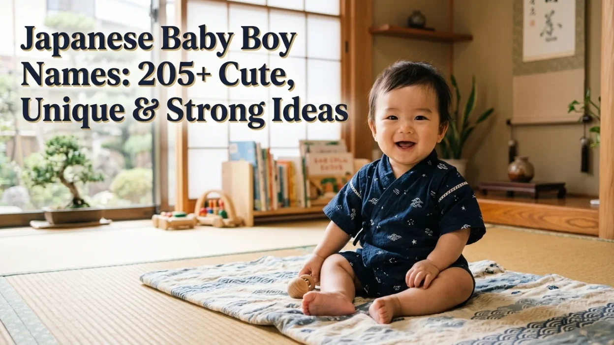 Japanese Baby Boy Names: 205+ Cute, Unique & Strong Ideas